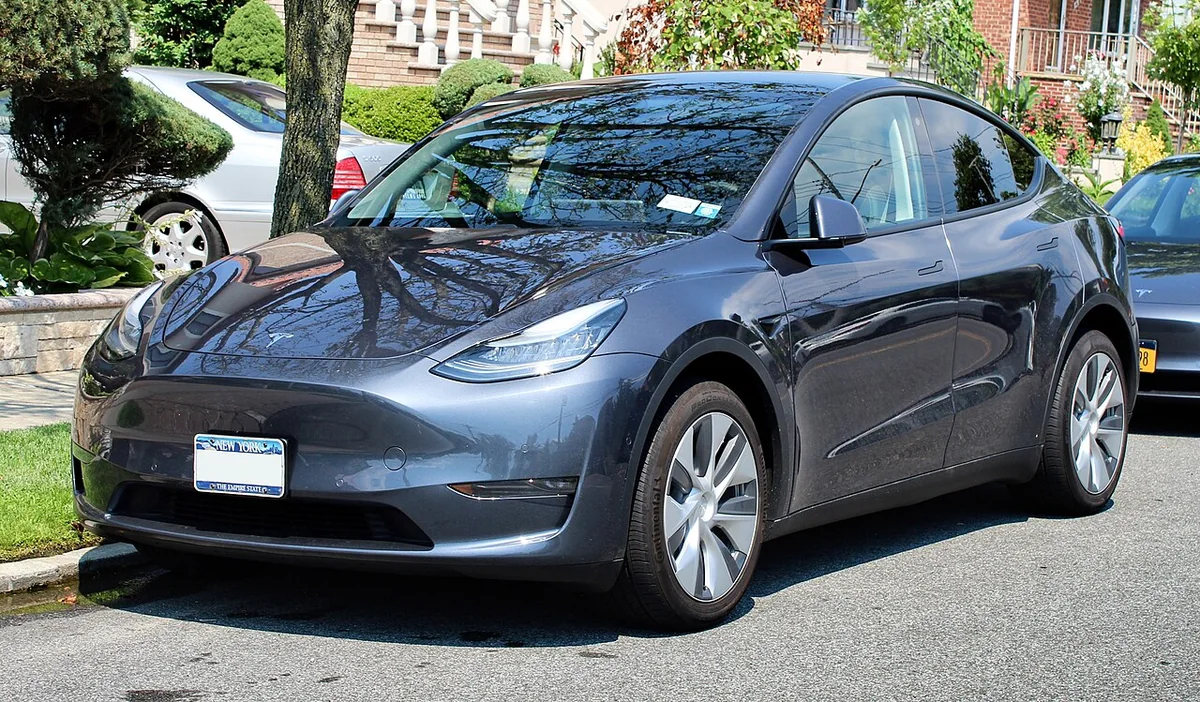 Representative Tesla Model Y exterior